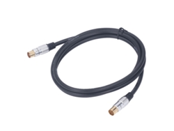Cable Coaxial De 1,5 M (5 Pies) Con Triple Blindaje, Conector Macho A Hembra De 9,5 Mm (rg59u) Para Receptores De Satélite Y Televisores.