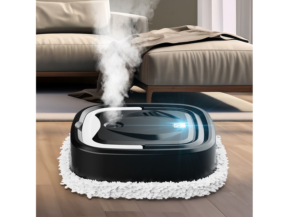 Robot Aspirador 2 En 1 Con Depósito De Agua, Navegación Inteligente, Batería De 1200 Mah Y Limpieza Automática.