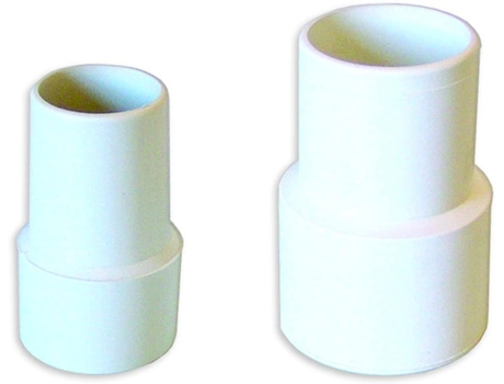 Fluidra 01387 Terminal Manguera Blanco D. 38 para Manguera 01374-01378