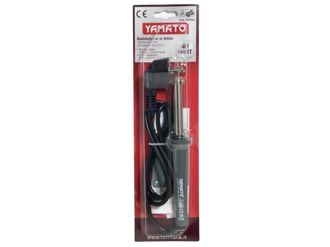 Soldador YAMATO 40 W. Punta Recta