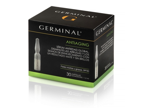 Acción Profunda Antiaging Pieles Mixtas Y Grasas Ampollas 30 X Germinal 1,5 ml