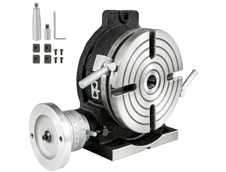 Máquina Fresadora Taladradora Horizontal y Vertical de Precisión 3MT con Mesa Giratoria HV8 VEVOR