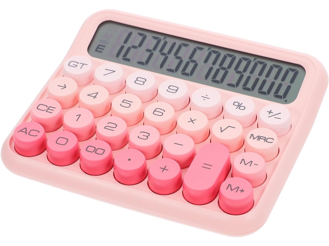 Calculadora de escritorio, pantalla simple, calculadora empresarial, calculadora electrónica con funciones básicas Gokoco