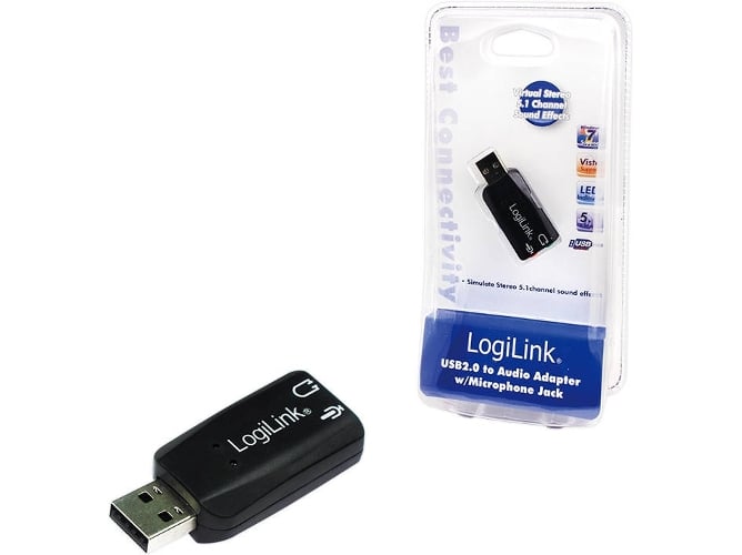 Tarjeta de Sonido LOGILINK USB Soundkarte