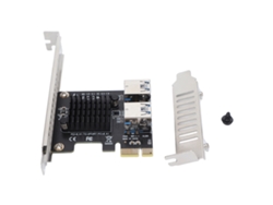 Tarjeta de expansión PCI-e (adaptador PCIe de escritorio de 1 puerto a 4 puertos)