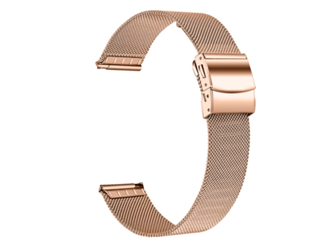 Correa de reloj de acero inoxidable para Samsung Gear S3 Classic / Huawei Watch 3, 22 mm Oro rosa