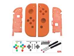 Empuñadura suave al tacto para control remoto, carcasa de repuesto con todos los botones, no incluye carcasa de consola Nintendo Switch