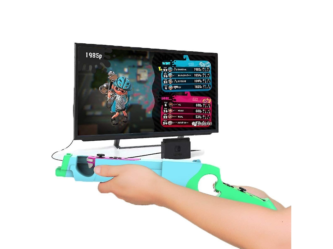 Mando de juego con empuñadura Joy-Con Hengjian compatible con juegos de disparos de Nintendo Switch