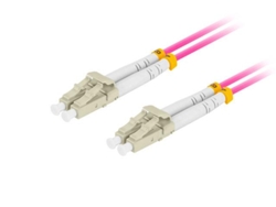 Cable Patch De Fibra Óptica Lanberg Fo-lulu-md41-0005-vt Lc/upc-lc/upc Om4 0,5 M