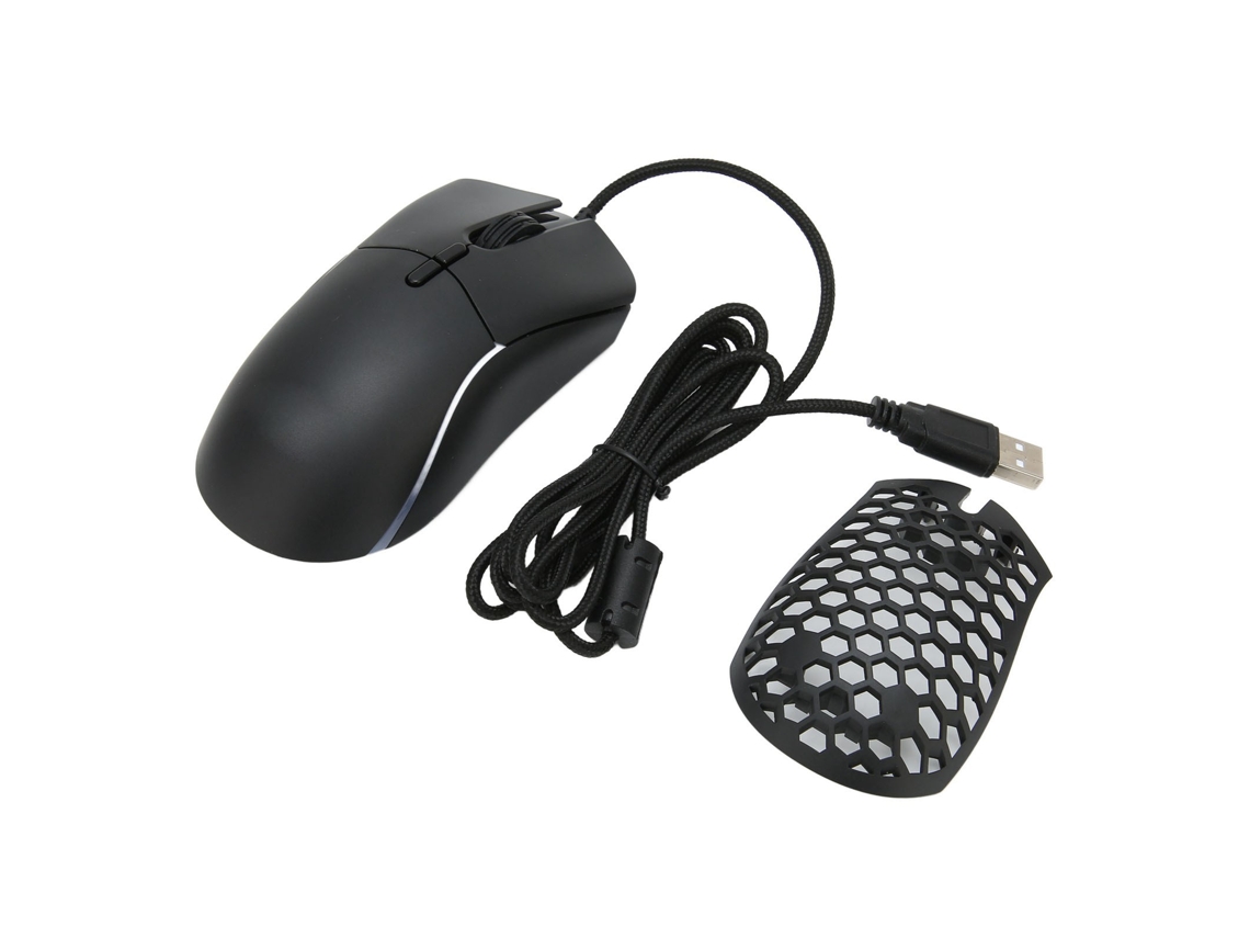 Ratón Gaming Usb Con Cable, 12800 Dpi Máximos, Iluminación Rgb, Diseño Ergonómico, Estable Y Preciso Para Ordenadores De Sobremesa Y Portátiles.