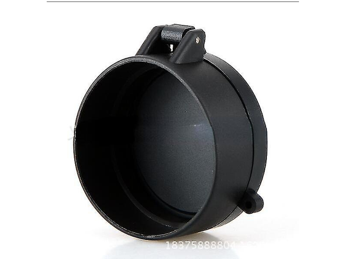 Espejo para casco telescópico elástico mate de 43 mm y cubierta antipolvo
