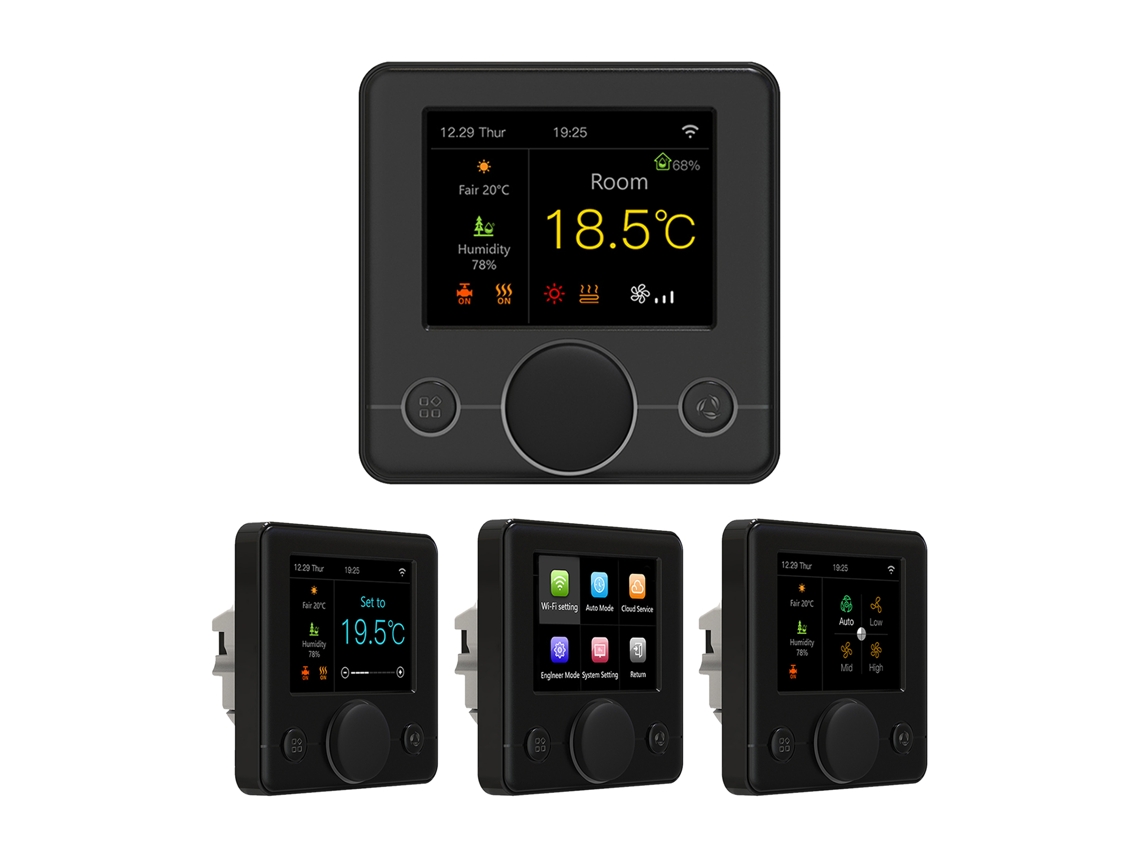 Termostato Inteligente Wifi Con Pantalla Lcd Rgb Programable Y Control Por Voz Para Calentamiento De Agua De 3 A.