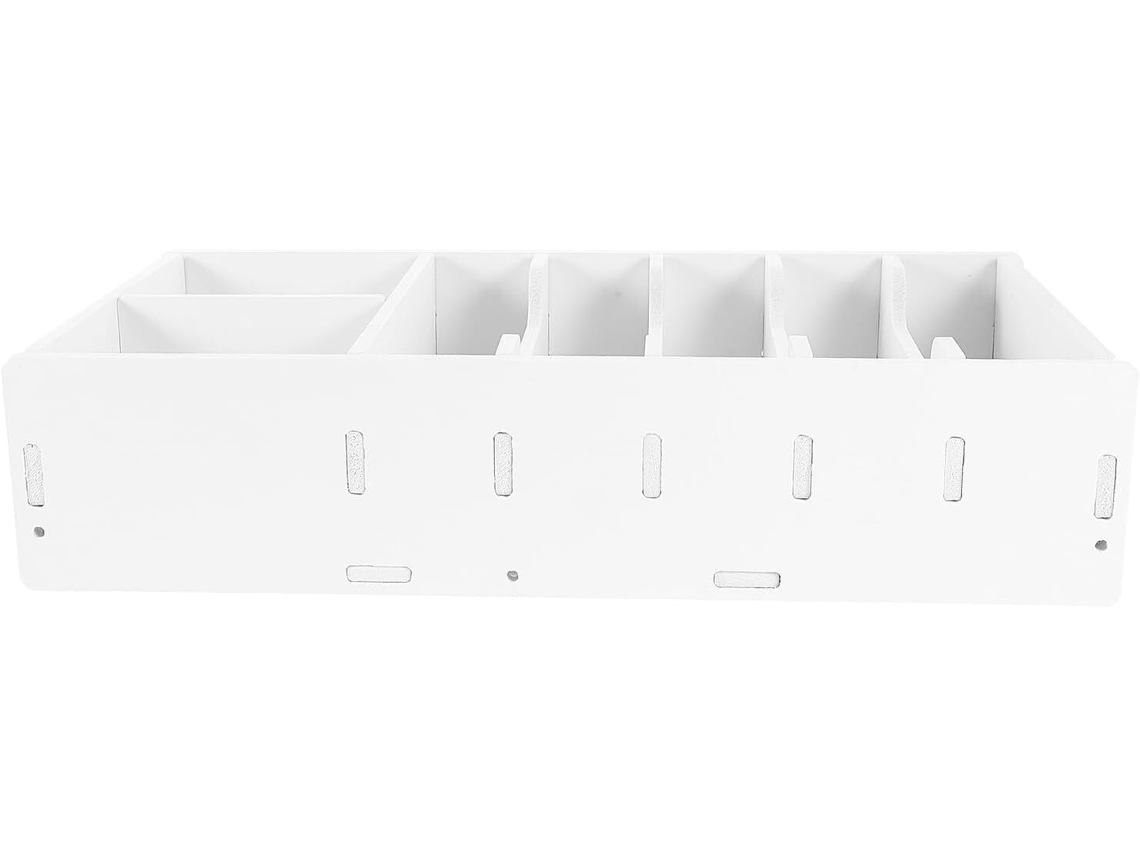 Caja Grande Multifuncional Para Guardar Monedas Con 7 Compartimentos