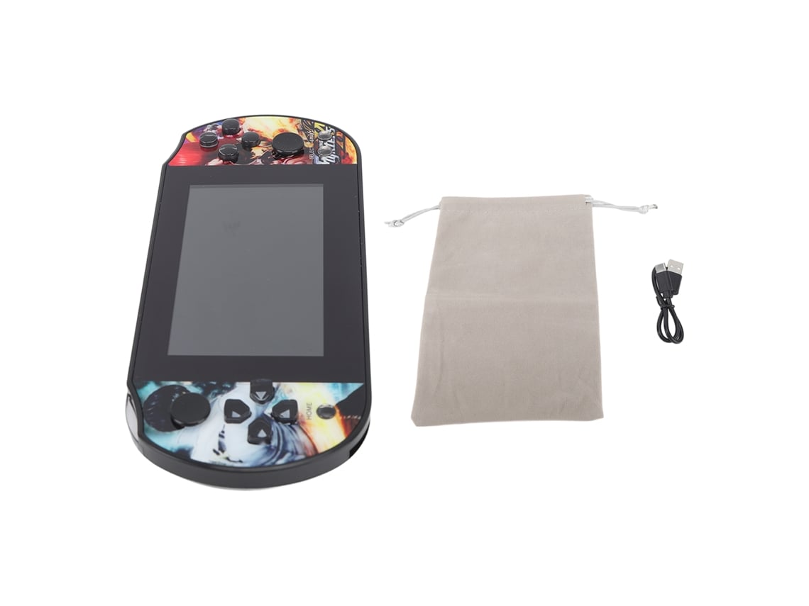 Rebe-consola De Juegos Portátil Retro 3.9" Pantalla Ips 64gb Juegos Variados Recargable Usb Para Niños
