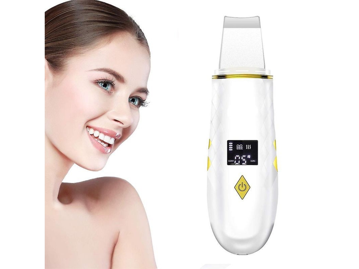 Cepillo De Limpieza Facial Ultrasónico, Removedor De Puntos Negros, Herramienta De Lifting Facial Recargable Por Usb