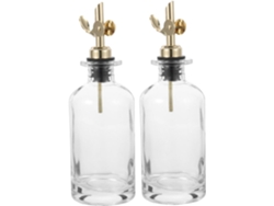Utensilios de cocina: esta botella de aceite es ideal para almacenar líquidos de todo tipo y a cualquier temperatura, y es fácil de usar.