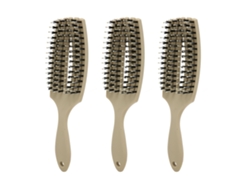 Kit De 3 Pentes E Pentes Para Cabelo Com Massagem Na Cabeça Aliviar Pressão Adequado Para Casa E Salão De Beleza