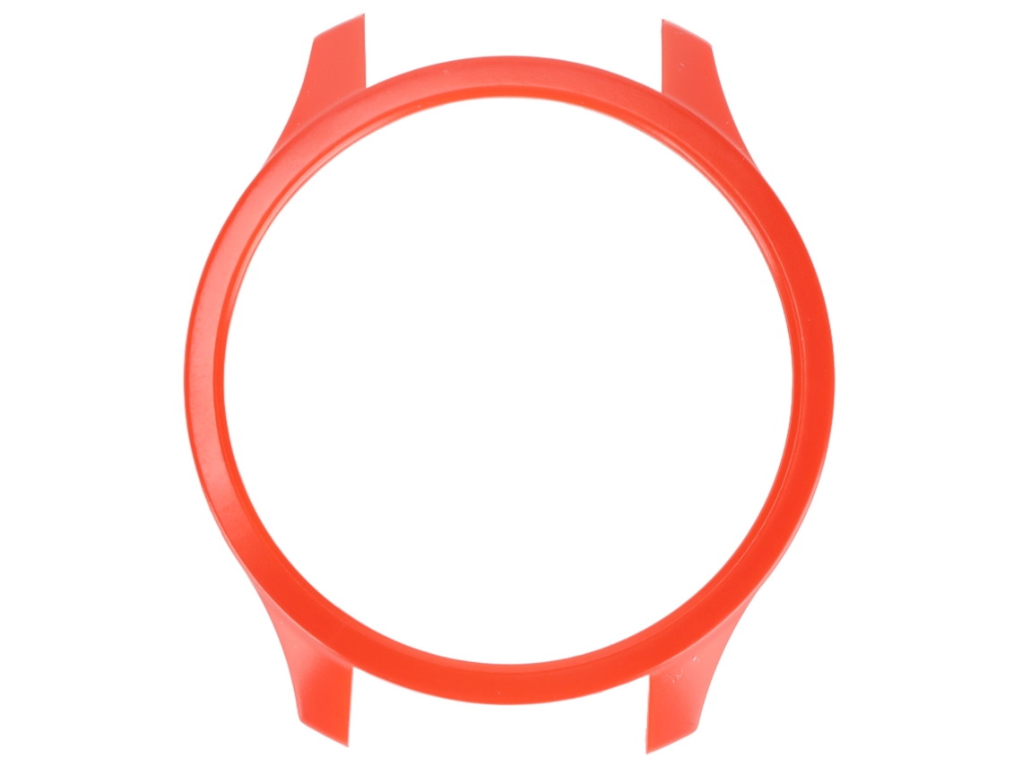 Funda protectora de plástico antiarañazos para Xiaomi Mi Watch color rojo