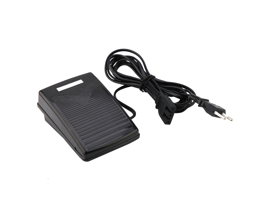 Pedal de control de velocidad para máquina de coser Singer 4411/4423 Neveance (enchufe UE 220 V)