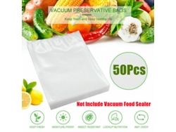 Sellado al vacío perfecto, bolsas resistentes que prolongan la frescura de los alimentos, compatibles con sous vide, reutilizables.