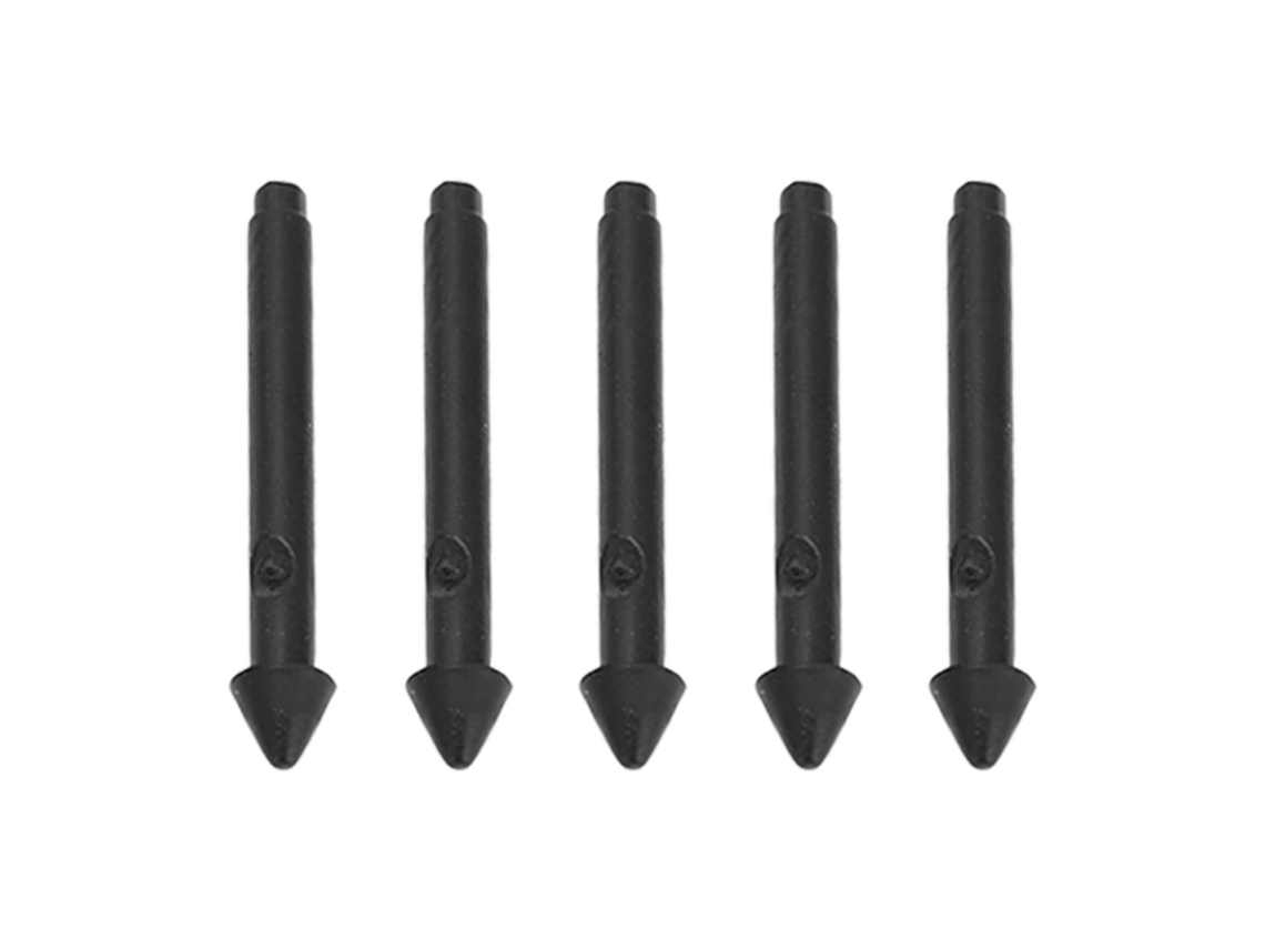 5 Pontas De Caneta Estilo Para Tablet Pro Preto 2h Sensível Precisa Para Pro 7 6 5 4 Book Studio Go