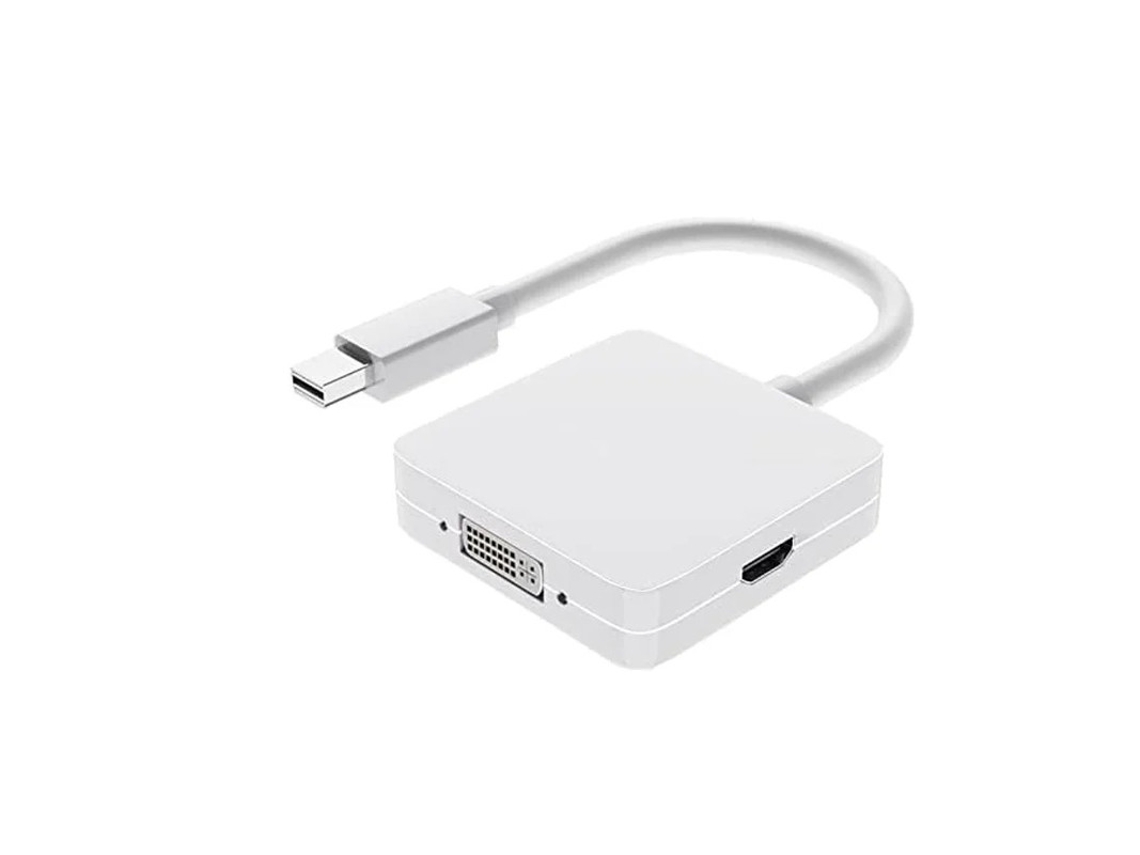 Mini Displayport Hdmi Vga Dvi Yizhood Blanco