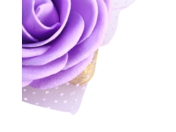 JILLIOPER Rosa Artificial de Cinta para Muñeca, Flor de Pulsera para Novia, Decoración de Corsé