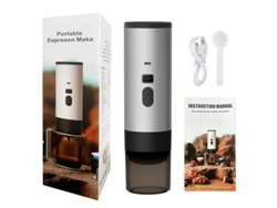 Cafetera portátil 3 en 1 Yizhood con bomba eléctrica, extractor de cápsulas concentrado, doble uso, color gris