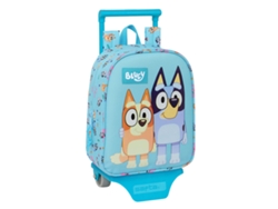 Mochila Escolar con Ruedas BLUEY Azul cielo 22 x 27 x 10 cm