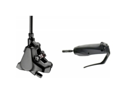 Frenos de disco hidráulicos, palanca derecha TRP TT - FlatMount