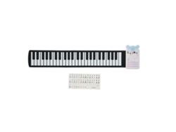 2026-piano Eléctrico Enrollable Para Niños 49 Teclas Recargable Portátil Con Jack Para Auriculares