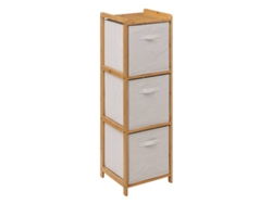 Estantería Tidy Box Con 3 Cestas de Bambú Marrón 5 FIVE SIMPLY SMART
