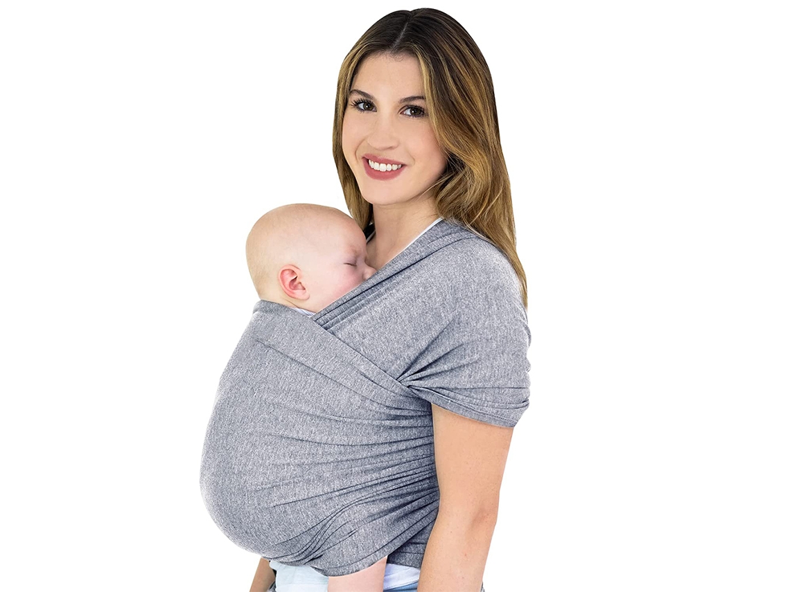 Mochila portabebés ligera y cómoda, ergonómica, manos libres, transpirable y suave.