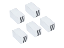 2026as-5pcs Disipador De Calor De Aluminio Oxidación Anódica 51.6x28x28mm Para Módulo De Potencia