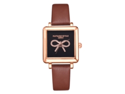 Reloj De Pulsera Casual De Cuarzo Para Mujer Lvpai P714 Con Correa De Pu Marrón.