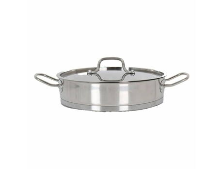 Cacerola con Tapa de Cristal QUTTIN 4,3 L 28x7 cm