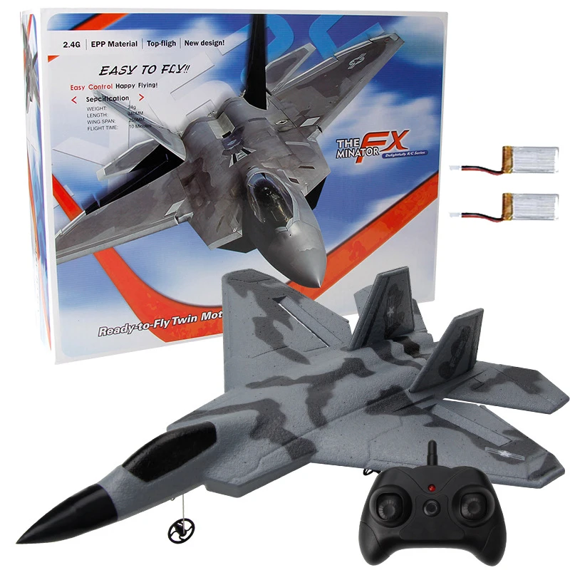Avión Teledirigido 2.4g, Planeador Modelo De Avión De Combate Teledirigido