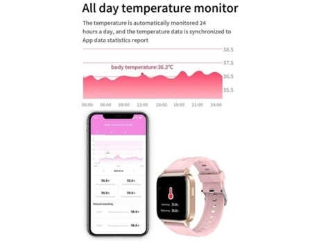 Reloj inteligente ALIMENTACIÓN YIZ1129 Negro