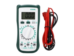 Multímetro Digital De Bolsillo Mini Tester Eléctrico Para Voltaje Corriente Resistencia Diodo