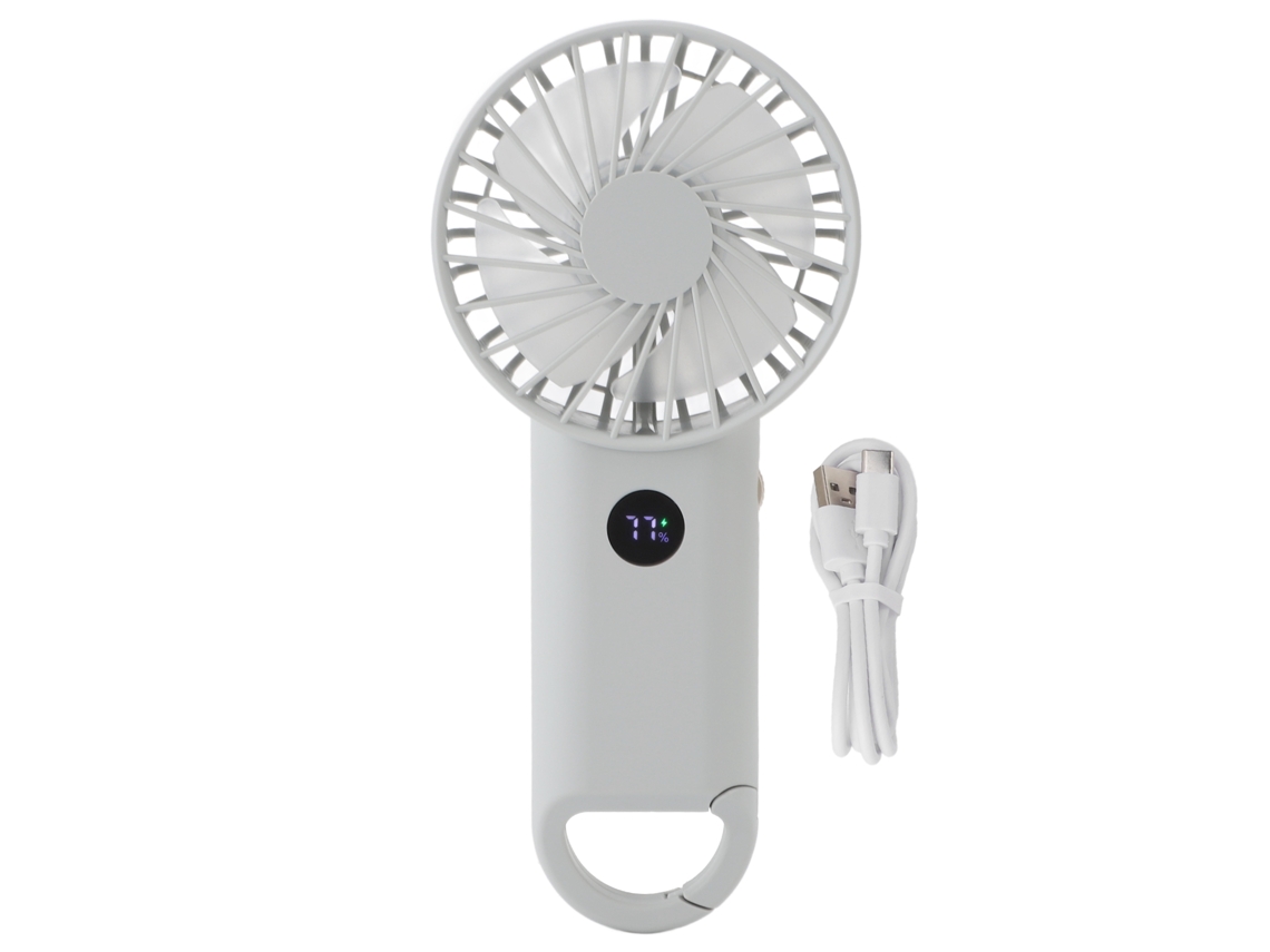 Ventilador portátil recargable por USB con 100 niveles - Verde hielo