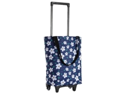 Bolsa de compras plegable Lady Big Cart Carrito de almacenamiento portátil para verduras con ruedas GOKOCO