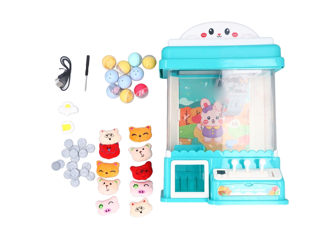 Mini Máquina Recreativa De Garras Con Luces Intermitentes Y Sonido, Juguete Para Niños, Regalo De Cumpleaños, Usb