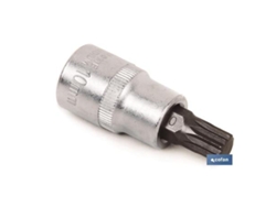 Llave de vaso 3/8 con punta t-8