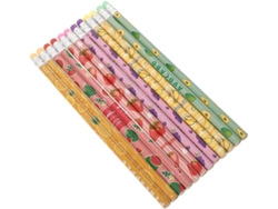 36 Crayones De Frutas Para Niños, Lápices De Dibujo, Útiles De Dibujo Para Niños, Madera.