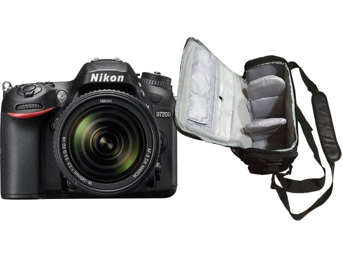 Kit Cámara Réflex NIKON D7200 18-140