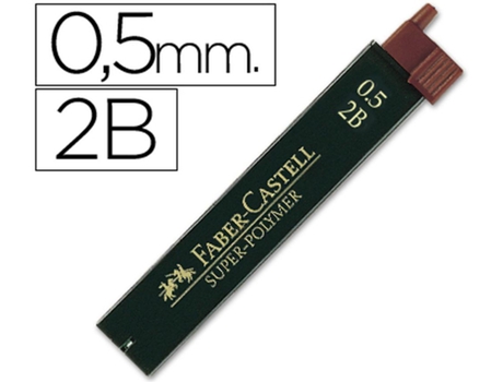 Minas Faber Grafite 9065 0.5Mm2B Caixa 12 Minas2