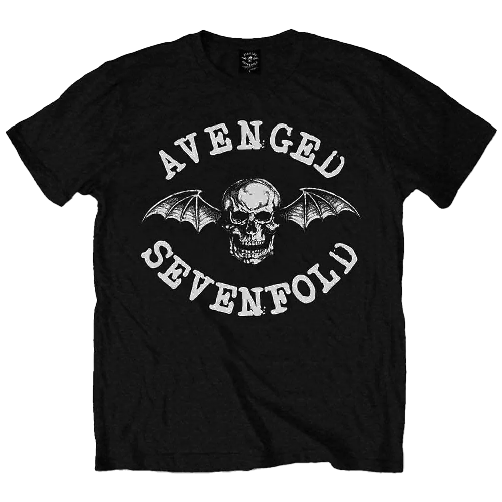 Avenged Sevenfold Classic Death Bat T-shirt Unisex Rockinstone Size:m