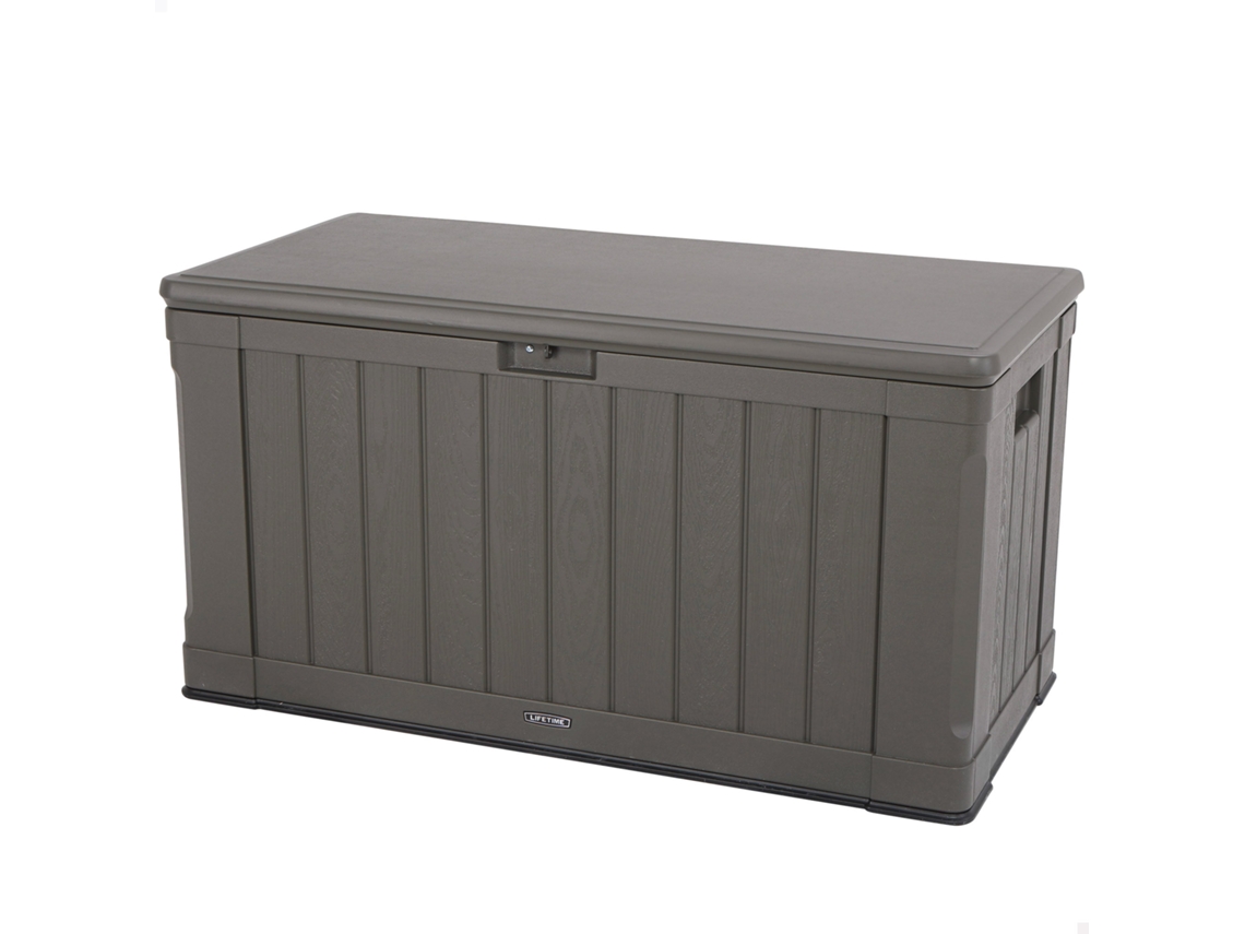 Armario de Exterior Lifetime Ultrarresistente Uv100 (Gris - 127 x 64 x 67 cm)