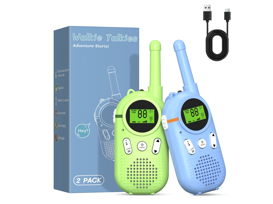 Paquete 2, Recargable Con Luz Led
