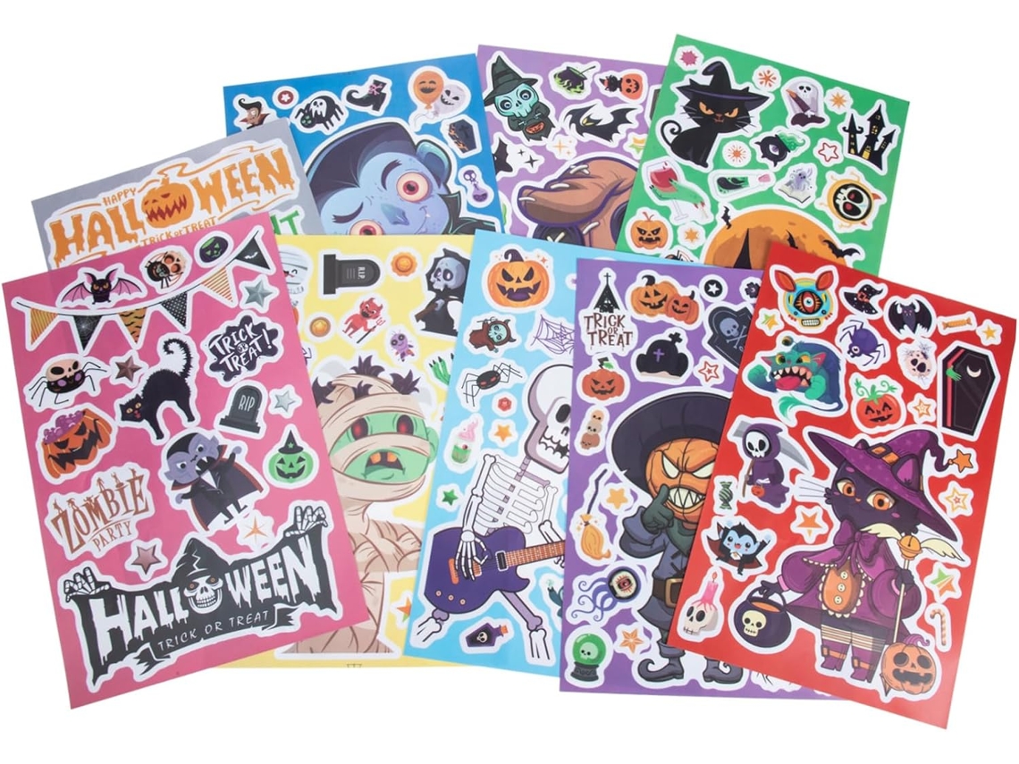 Pegatinas De Pvc. Pegatinas De Diseño Único Para Decoraciones De Ventanas Y Vinilos Decorativos De Halloween